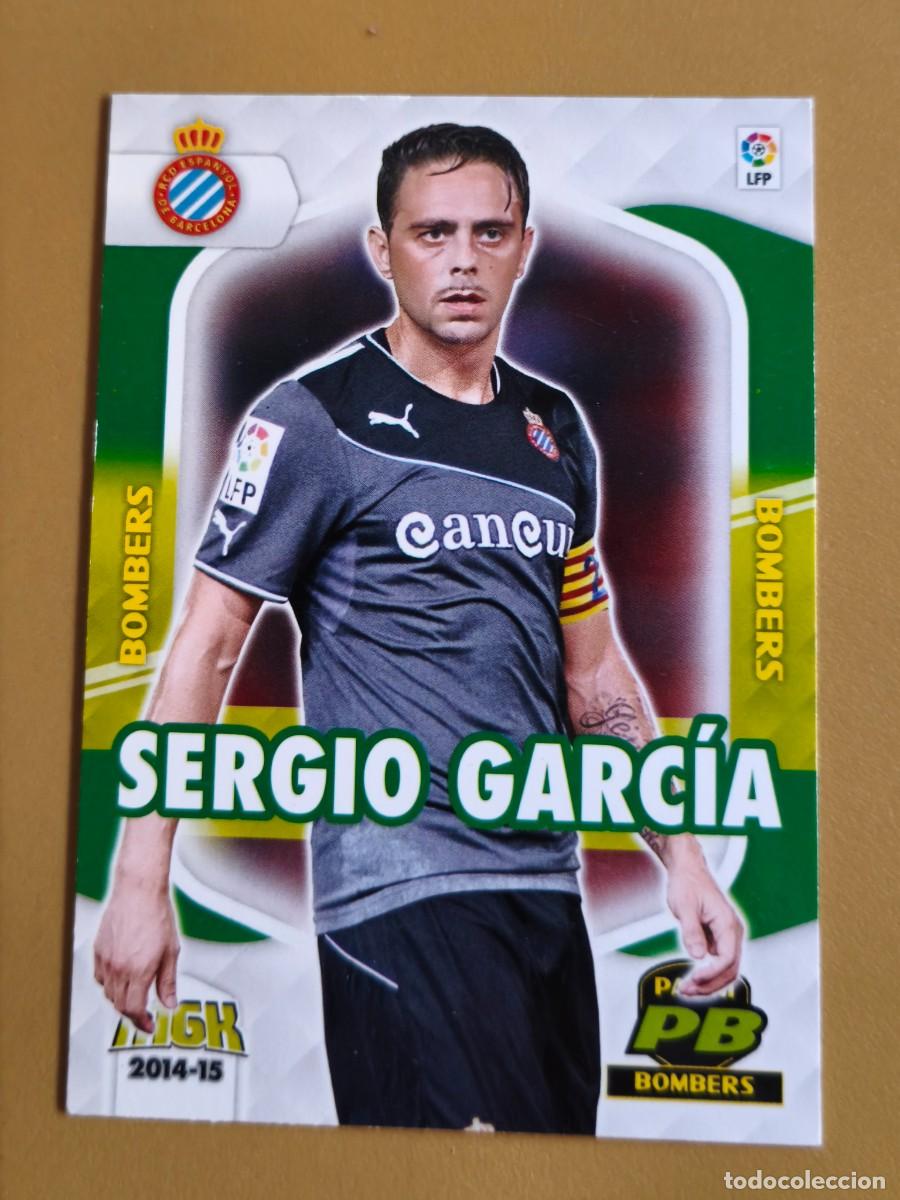 Coleccionismo cromos antiguos: sergio garcia, 2014 15 bombers
