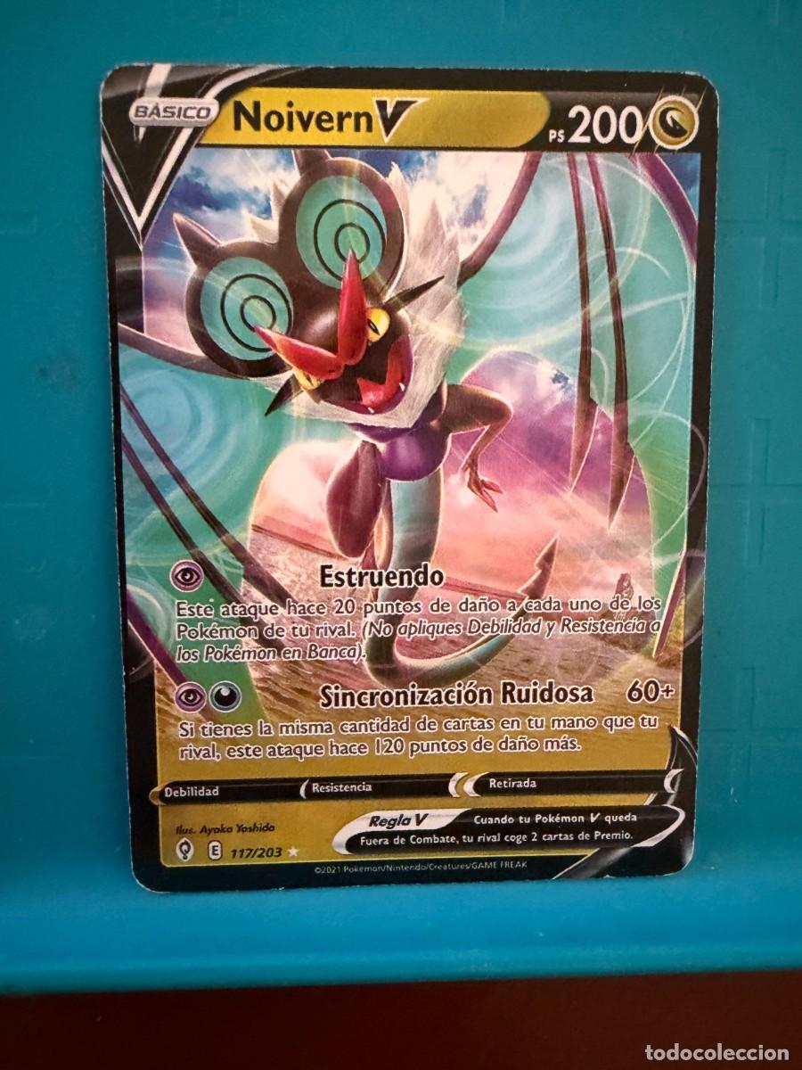 Coleccionismo cromos antiguos: pokemon noivern v 117/203