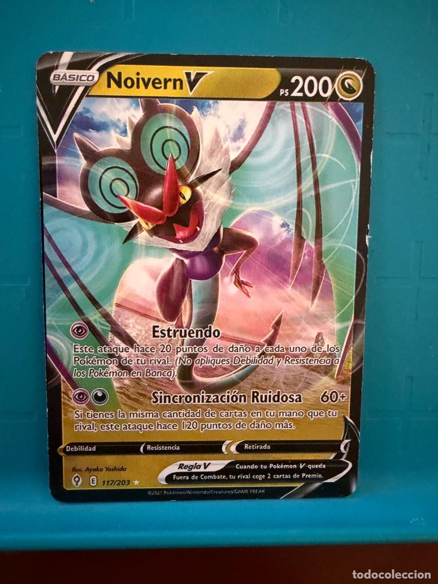 Coleccionismo cromos antiguos: pokemon noivern v 117/203