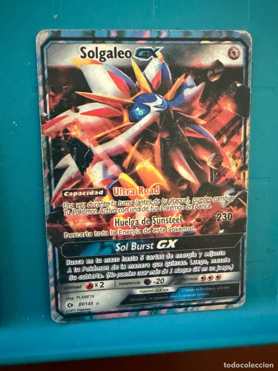 Coleccionismo cromos antiguos: pokemon solgaleo 89/149
