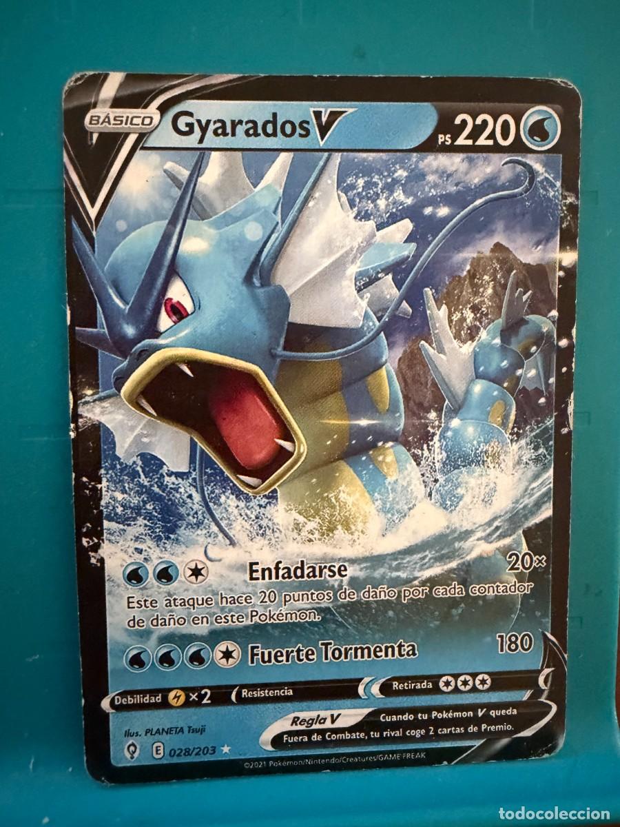 Coleccionismo cromos antiguos: pokemon gyarados v 28/203