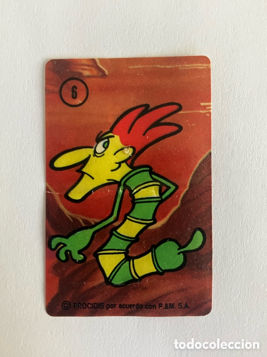 Coleccionismo cromos antiguos: Erase una vez la vida chicle dubble bubble cromo original