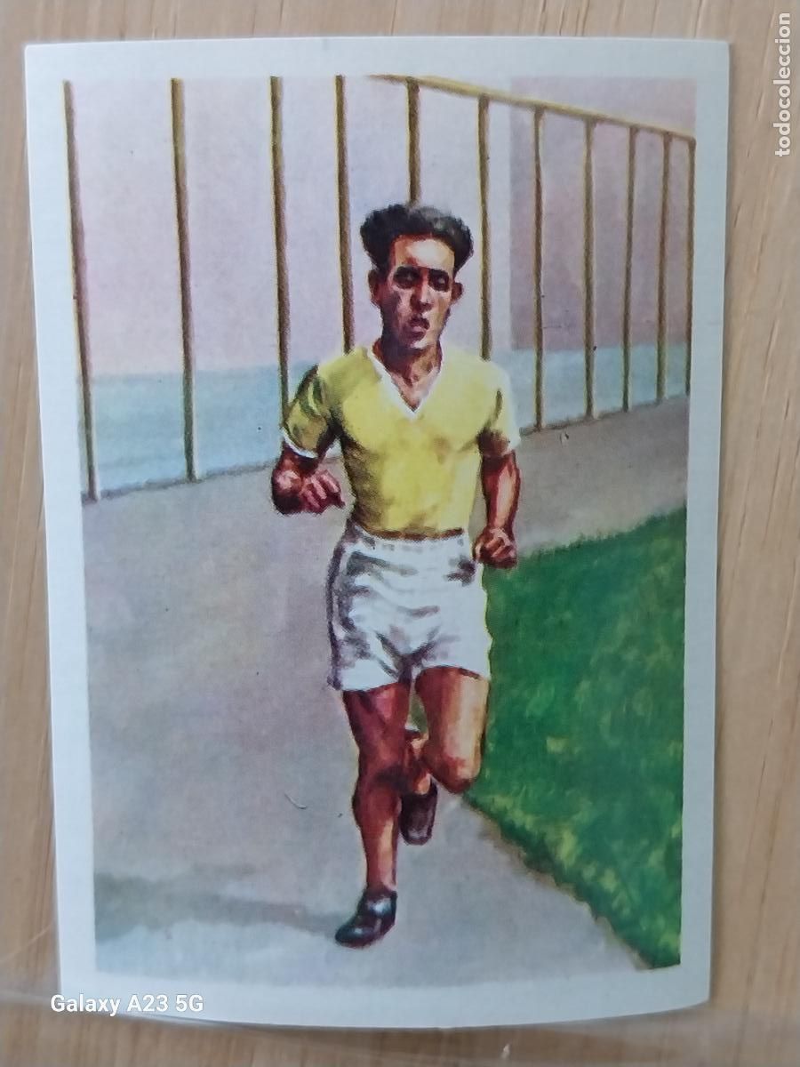 Coleccionismo cromos antiguos: ABDEL BAGHINEL JUEGOS OLIMPICOS CROMO COCHOLATES A&Ntilde;O 1964 5.8X4CMS JJOO AMSTERDAM 1928