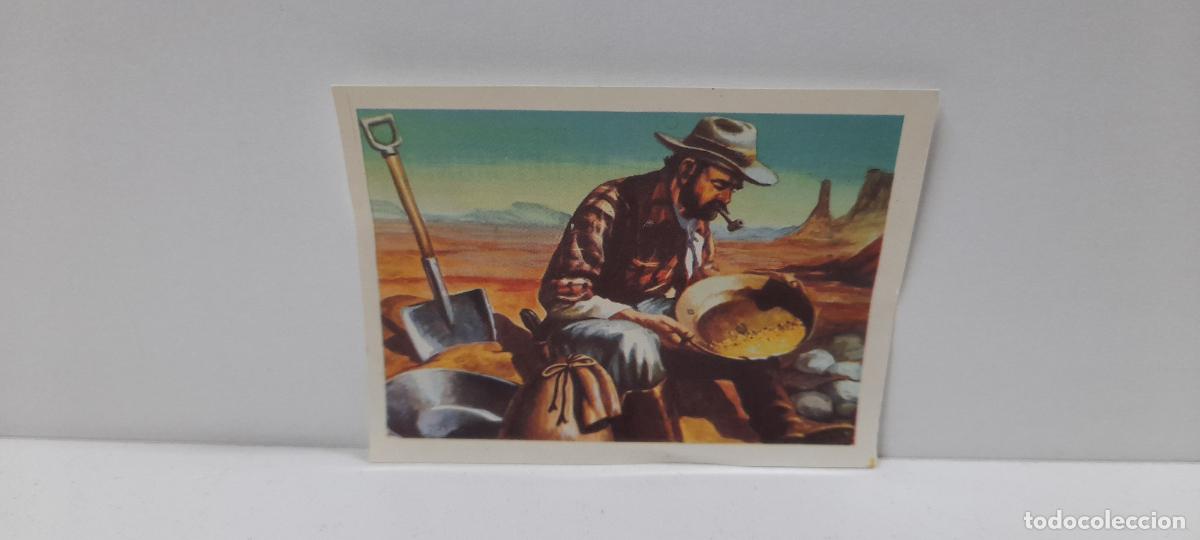 Coleccionismo cromos antiguos: CROMO ORIGINAL . GRANDES BATALLAS DEL MUNDO - LA BATALLA DE LITTLE BIG HORN . ROJAS Y MALARET S.A.