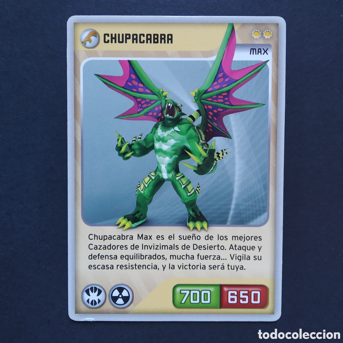 Coleccionismo cromos antiguos: CROMO - N&ordm; 102 - CHUPACABRA - INVIZIMALS, DESAFIOS OCULTOS - PANINI - A&Ntilde;O 2013