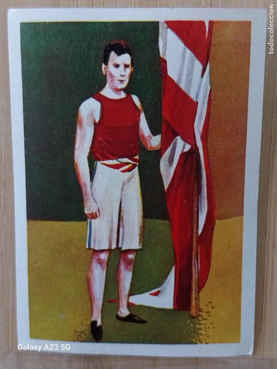 Coleccionismo cromos antiguos: JAMES B CONNOLLY USA JUEGOS OLIMPICOS CROMO COCHOLATES A&Ntilde;O 1964 5.8X4CMS JJOO ATENAS 1896