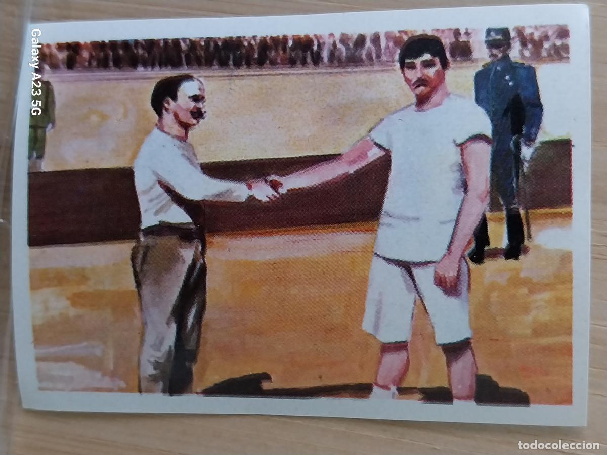 Coleccionismo cromos antiguos: SCHUMANN LUCHA JUEGOS OLIMPICOS CROMO COCHOLATES A&Ntilde;O 1964 5.8X4CMS JJOO ATENAS 1896