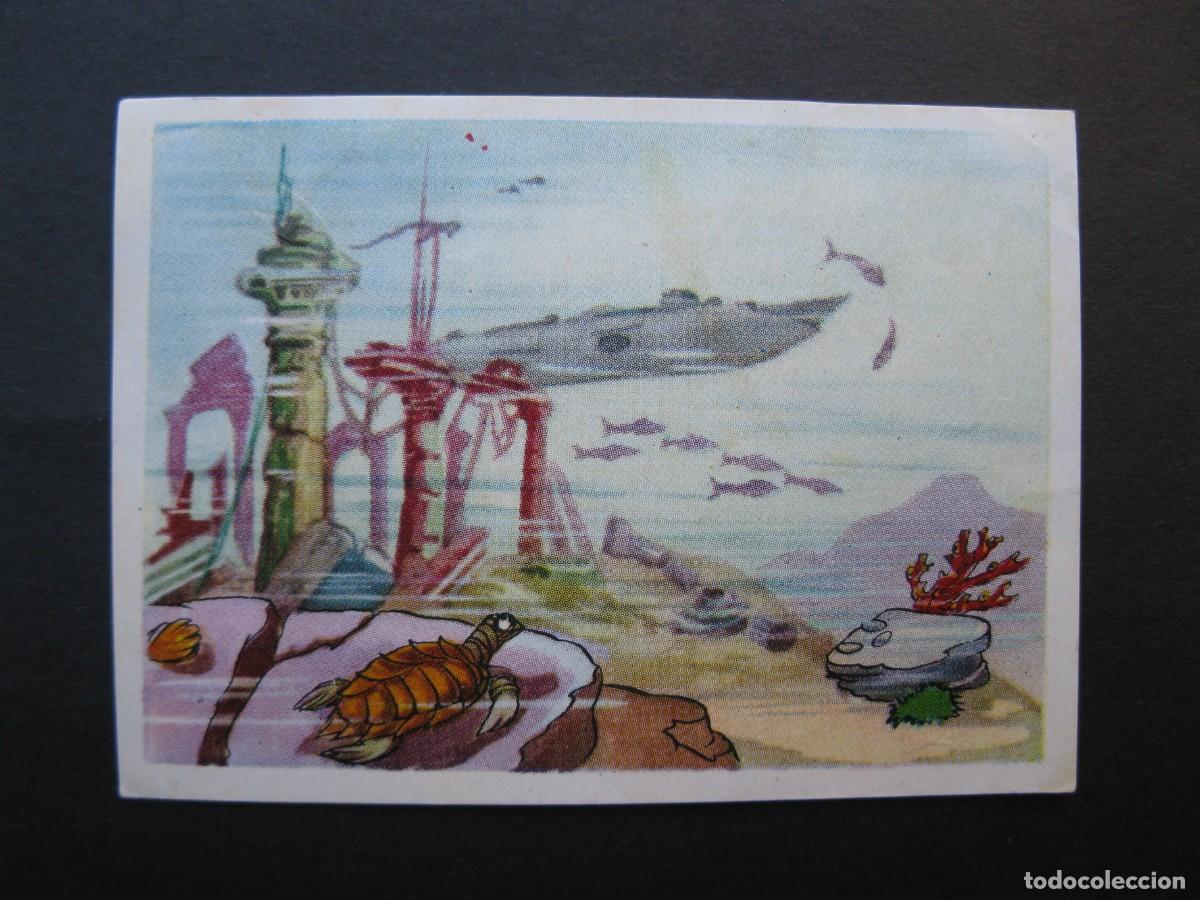 Coleccionismo cromos antiguos: VEINTE MIL LEGUAS DE VIAJE SUBMARINO - CROMO N&ordm; 103 - CHOCOLATES GLUKI - NUNCA PEGADO.