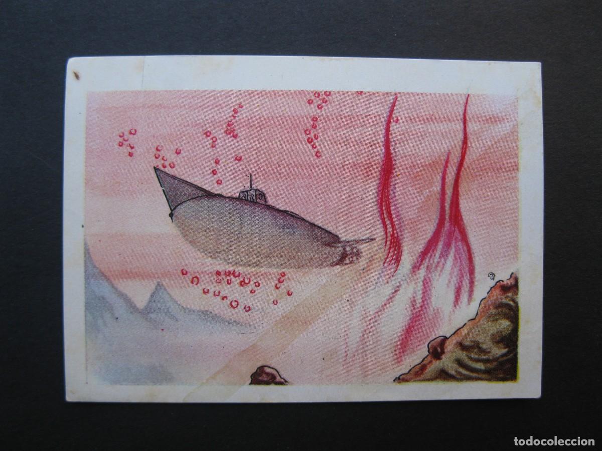 Coleccionismo cromos antiguos: VEINTE MIL LEGUAS DE VIAJE SUBMARINO - CROMO N&ordm; 91 - CHOCOLATES GLUKI - NUNCA PEGADO.