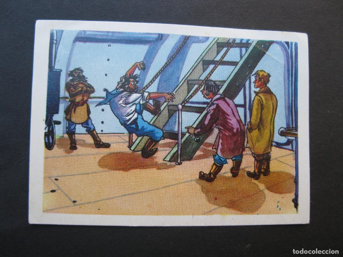 Coleccionismo cromos antiguos: VEINTE MIL LEGUAS DE VIAJE SUBMARINO - CROMO N&ordm; 55 - CHOCOLATES GLUKI - NUNCA PEGADO.