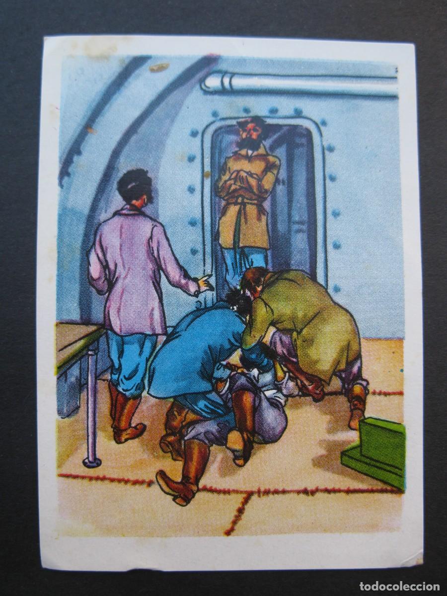 Coleccionismo cromos antiguos: VEINTE MIL LEGUAS DE VIAJE SUBMARINO - CROMO N&ordm; 18 - CHOCOLATES GLUKI - NUNCA PEGADO.
