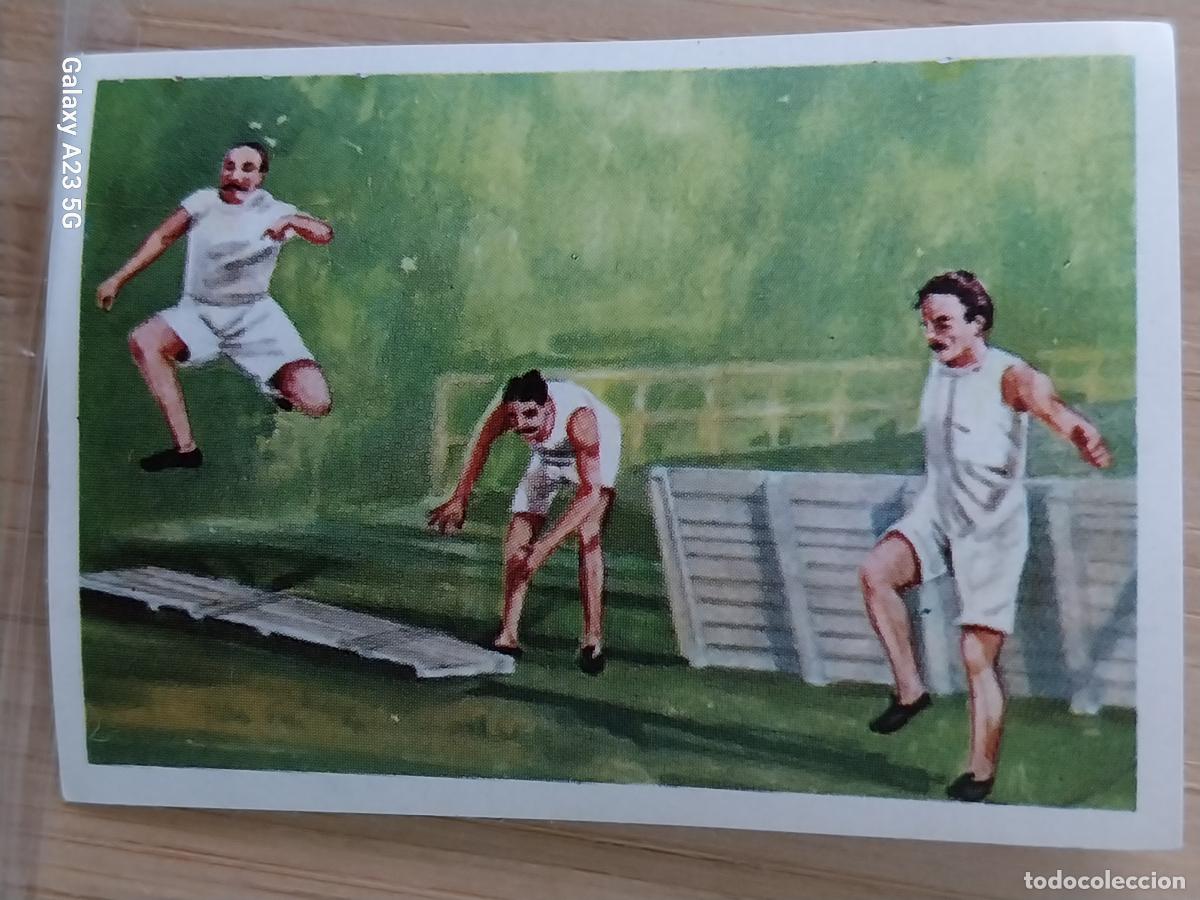 Coleccionismo cromos antiguos: JUEGOS OLIMPICOS CROMO COCHOLATES A&Ntilde;O 1964 5.8X4CMS JJOO PARIS 1900