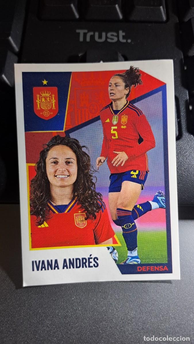 Coleccionismo cromos antiguos: CROMO 46 IVANA ANDRES 46 VAMOS SELECCION 46 SELECCION ESPA&Ntilde;OLA FEMENINO EURO 2024 CARREFOUR PANINI