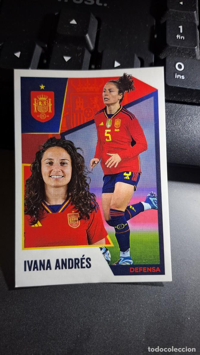 Coleccionismo cromos antiguos: CROMO 46 IVANA ANDRES 46 VAMOS SELECCION 46 SELECCION ESPA&Ntilde;OLA FEMENINO EURO 2024 CARREFOUR PANINI