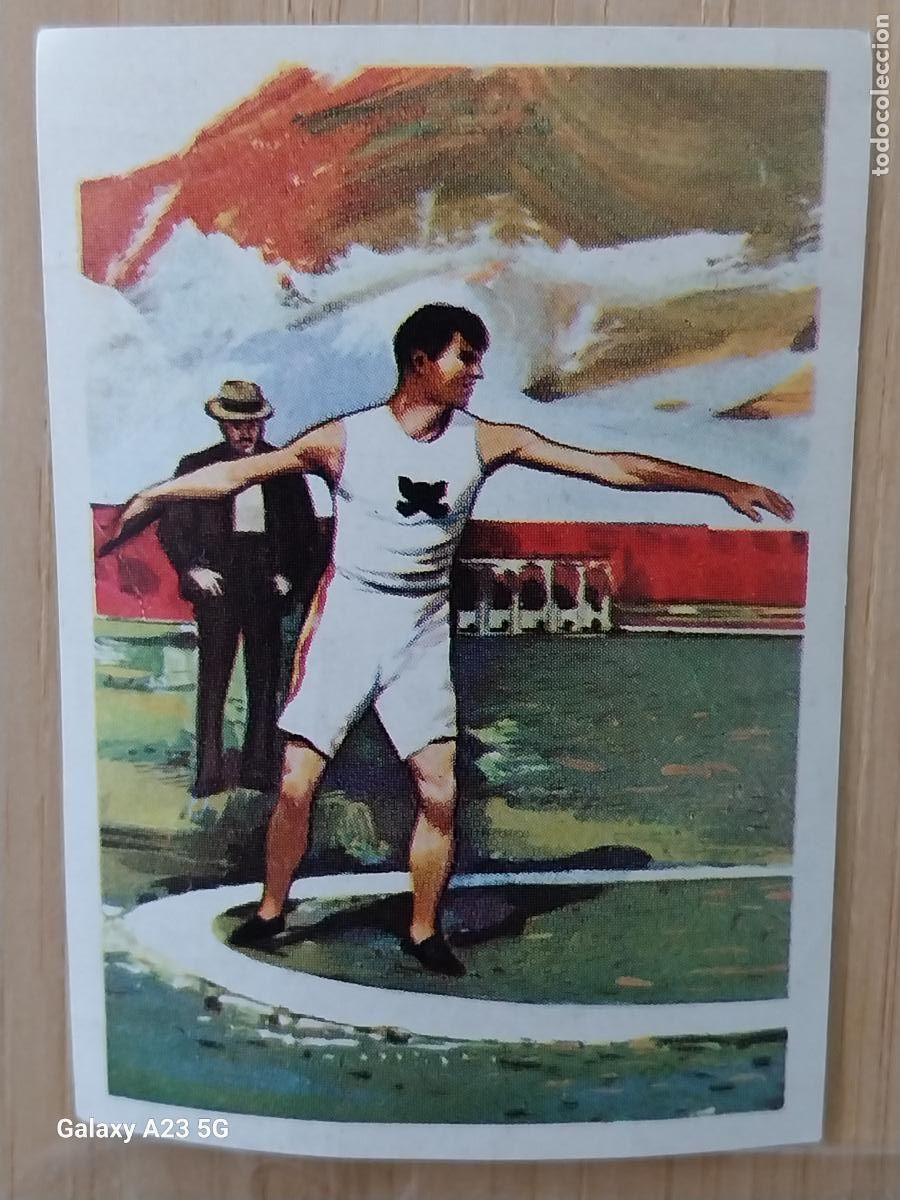 Coleccionismo cromos antiguos: SHERIDANN * JUEGOS OLIMPICOS CROMO COCHOLATES A&Ntilde;O 1964 5.8X4CMS JJOO St Louis1904
