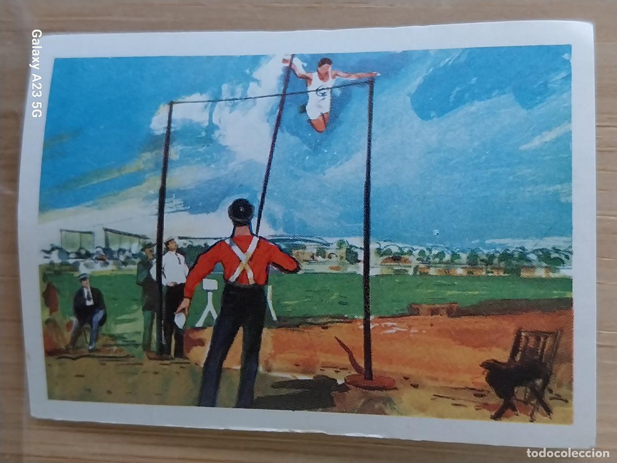 Coleccionismo cromos antiguos: DOOŔAK PERTIGA * JUEGOS OLIMPICOS CROMO COCHOLATES A&Ntilde;O 1964 5.8X4CMS JJOO St Louis 1904
