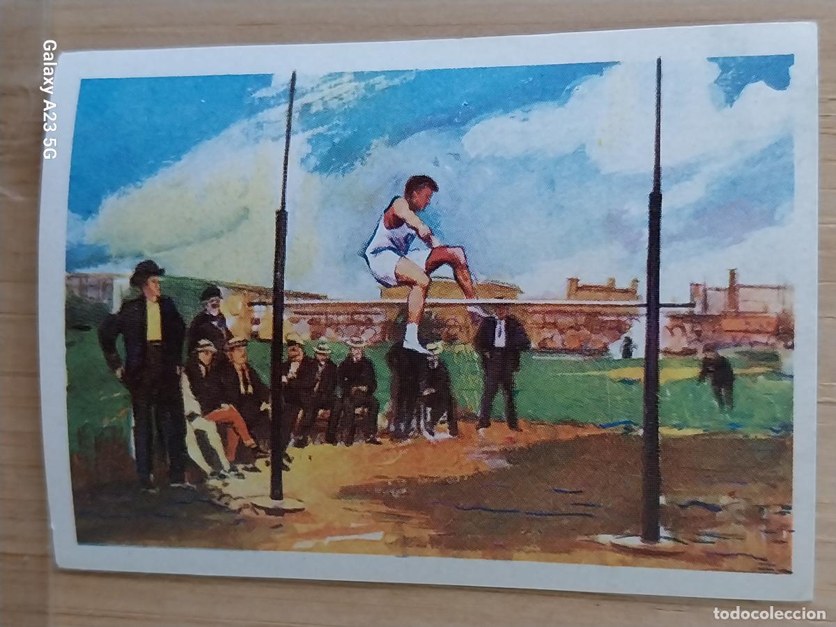 Coleccionismo cromos antiguos: EWRY ALTURA * JUEGOS OLIMPICOS CROMO COCHOLATES A&Ntilde;O 1964 5.8X4CMS JJOO St Louis 1904