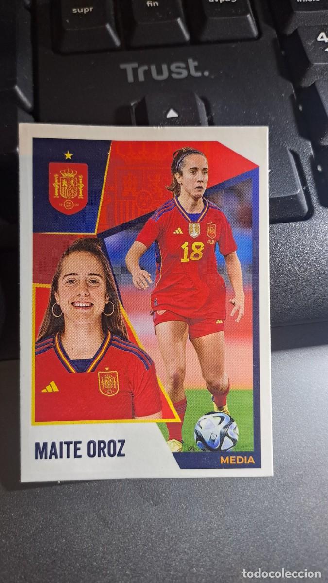 Coleccionismo cromos antiguos: CROMO 52 MAITE OROZ 52 VAMOS SELECCION 52 SELECCION ESPA&Ntilde;OLA FEMENINO EURO 2024 CARREFOUR PANINI