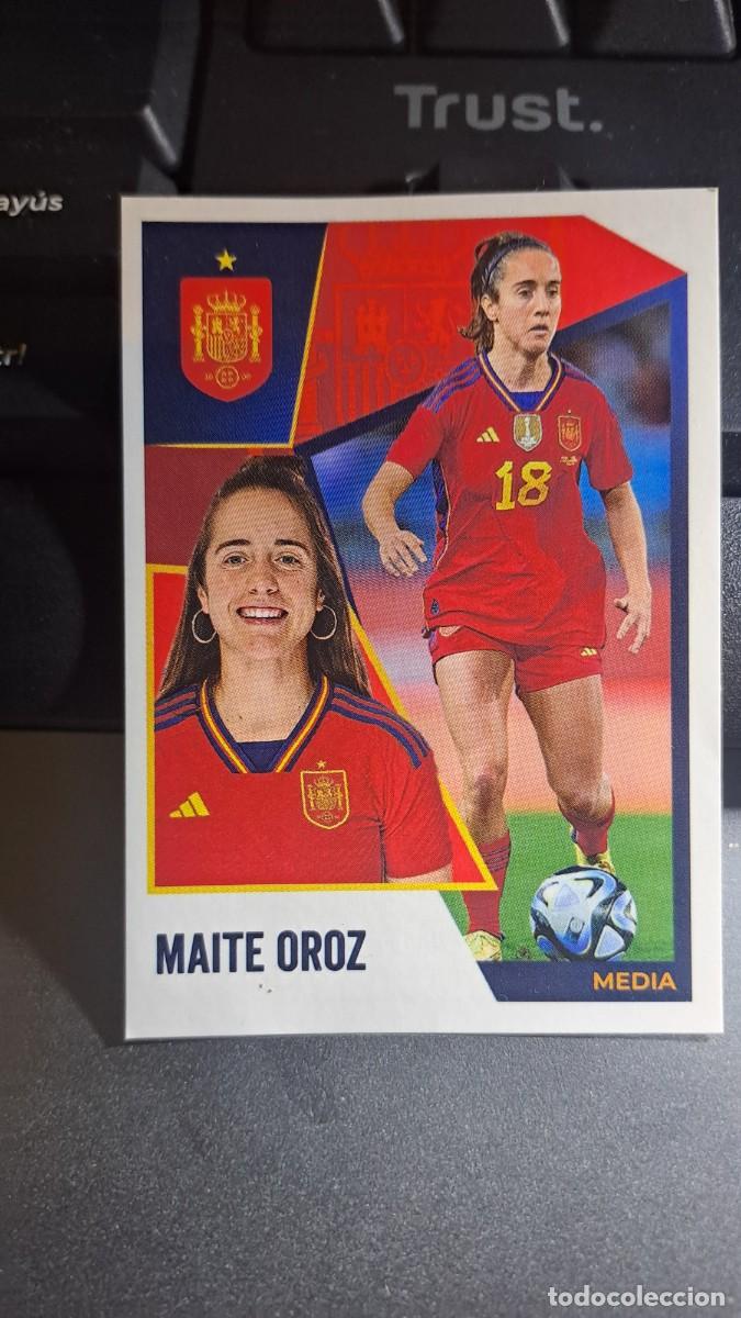 Coleccionismo cromos antiguos: CROMO 52 MAITE OROZ 52 VAMOS SELECCION 52 SELECCION ESPA&Ntilde;OLA FEMENINO EURO 2024 CARREFOUR PANINI