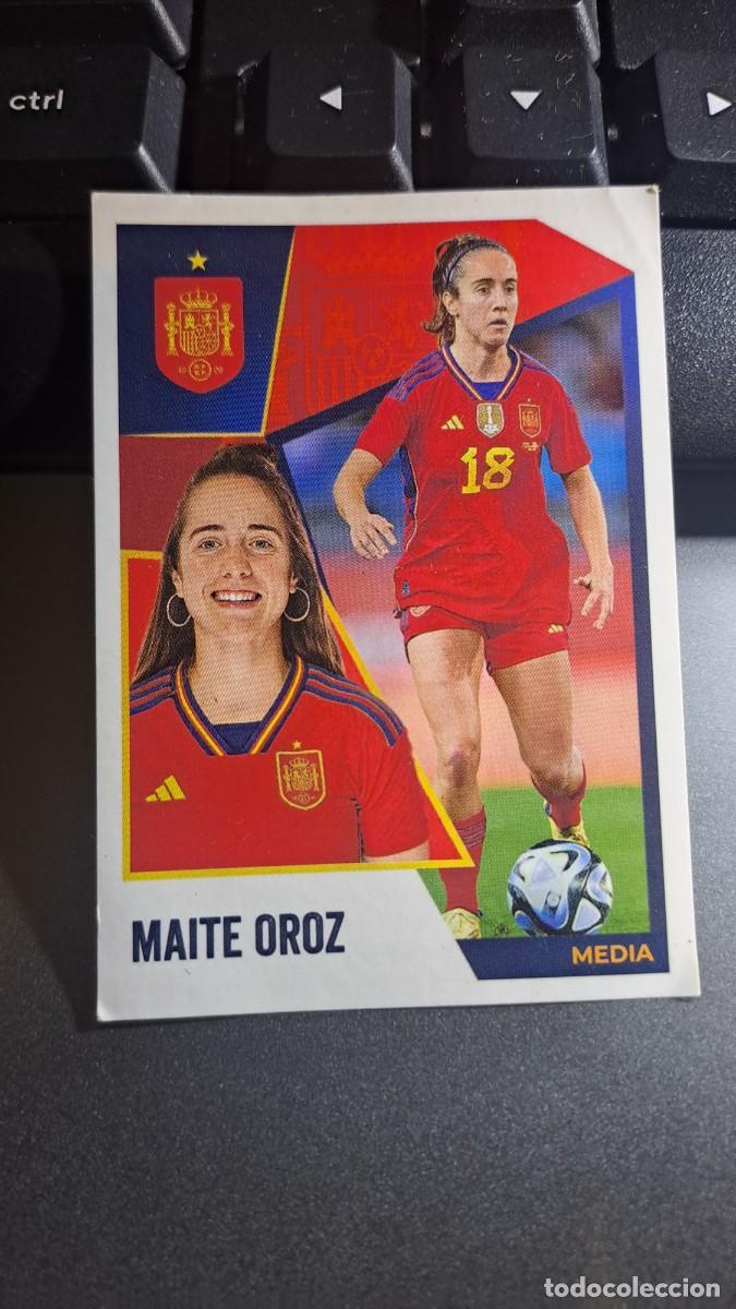 Coleccionismo cromos antiguos: CROMO 52 MAITE OROZ 52 VAMOS SELECCION 52 SELECCION ESPA&Ntilde;OLA FEMENINO EURO 2024 CARREFOUR PANINI