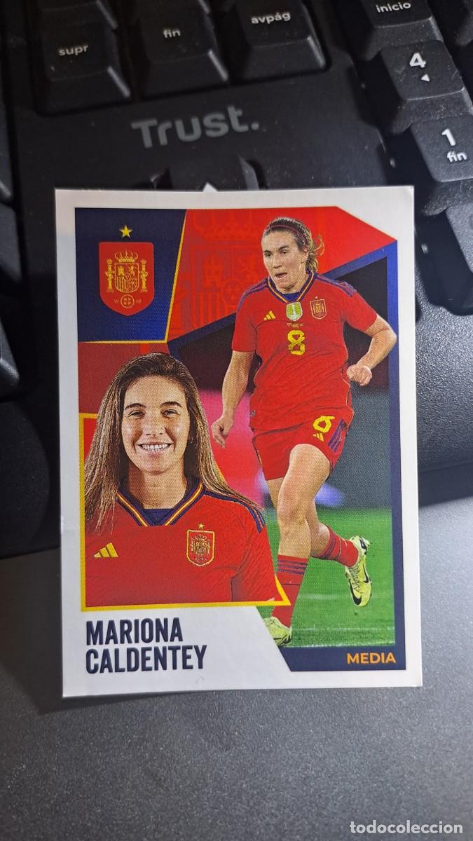 Coleccionismo cromos antiguos: CROMO 54 MARIONA CALDENTEY VAMOS SELECCION 54 SELECCION ESPA&Ntilde;OLA FEMENINO EURO 2024 CARREFOUR PANINI
