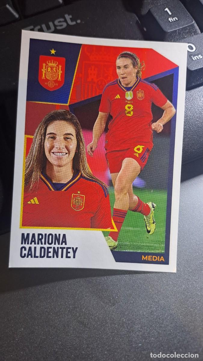 Coleccionismo cromos antiguos: CROMO 54 MARIONA CALDENTEY VAMOS SELECCION 54 SELECCION ESPA&Ntilde;OLA FEMENINO EURO 2024 CARREFOUR PANINI