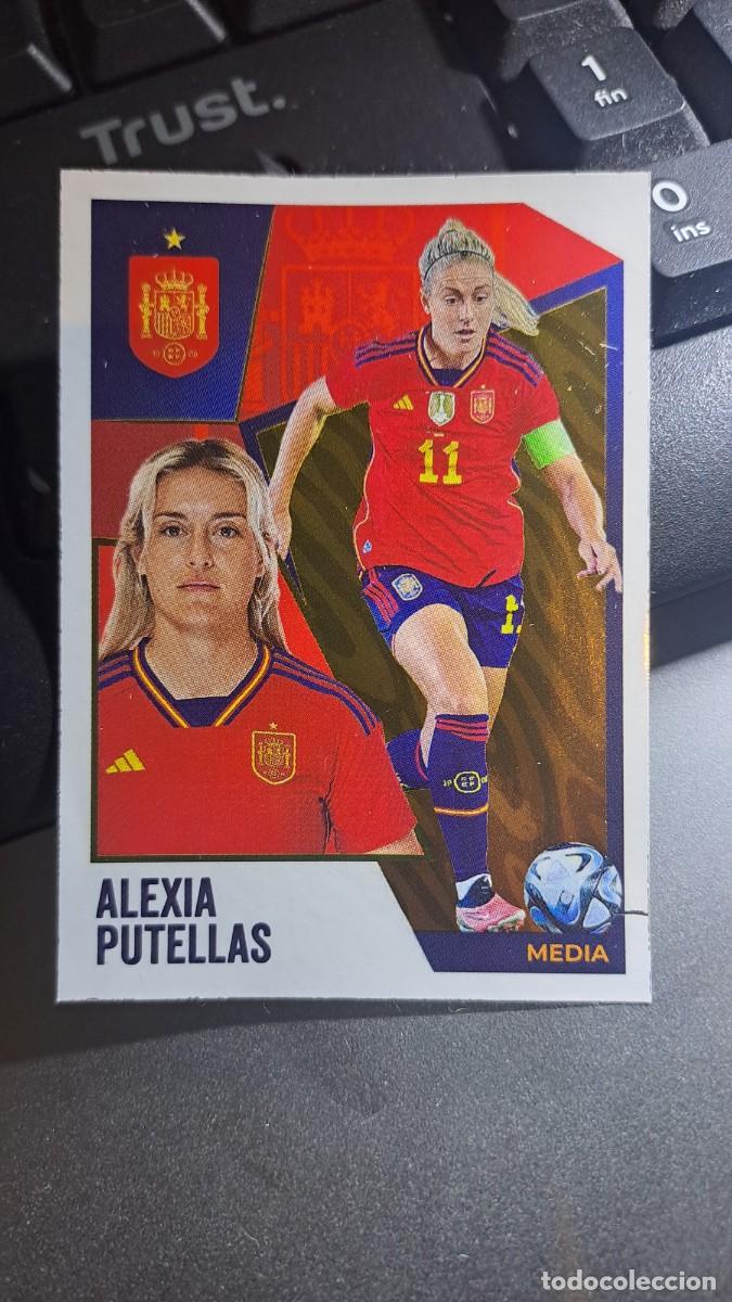 Coleccionismo cromos antiguos: CROMO 55 ALEXIA PUTELLAS VAMOS SELECCION 55 SELECCION ESPA&Ntilde;OLA FEMENINO EURO 2024 CARREFOUR PANINI