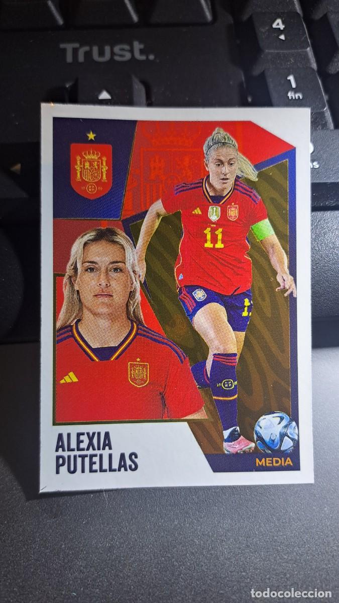 Coleccionismo cromos antiguos: CROMO 55 ALEXIA PUTELLAS VAMOS SELECCION 55 SELECCION ESPA&Ntilde;OLA FEMENINO EURO 2024 CARREFOUR PANINI