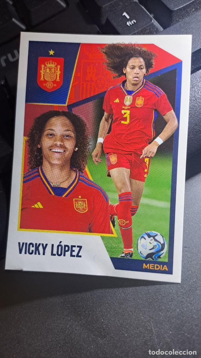 Coleccionismo cromos antiguos: CROMO 57 VICKY LOPEZ 57 VAMOS SELECCION 57 SELECCION ESPA&Ntilde;OLA FEMENINO EURO 2024 CARREFOUR PANINI