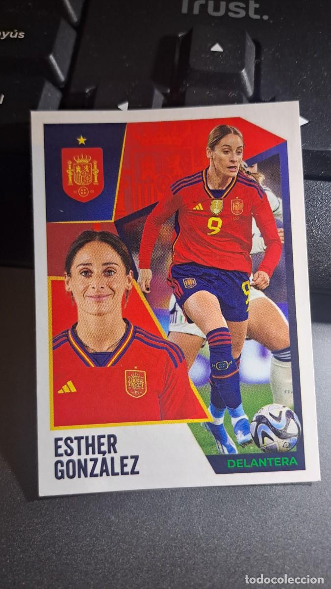 Coleccionismo cromos antiguos: CROMO 61 ESTHER GONZALEZ VAMOS SELECCION 61 SELECCION ESPA&Ntilde;OLA FEMENINO EURO 2024 CARREFOUR PANINI