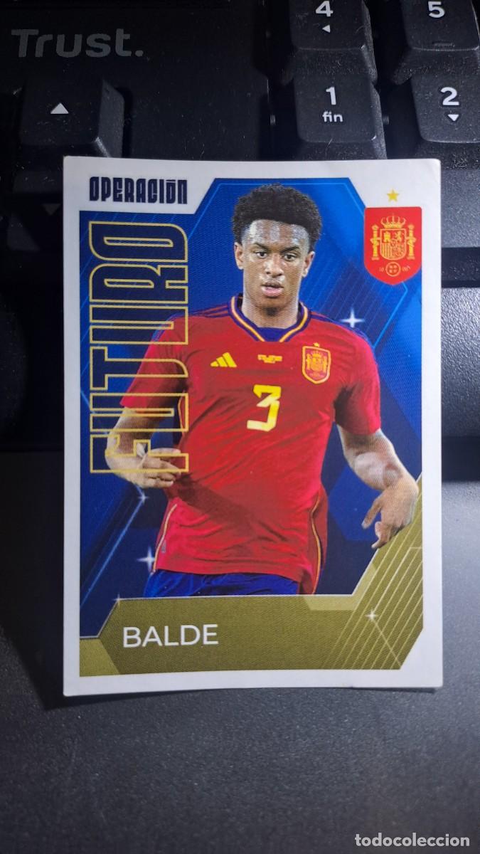 Coleccionismo cromos antiguos: CROMO 65 BALDE 65 FUTURO VAMOS SELECCION 65 SELECCION ESPA&Ntilde;OLA ESPA&Ntilde;A EURO 2024 CARREFOUR PANINI