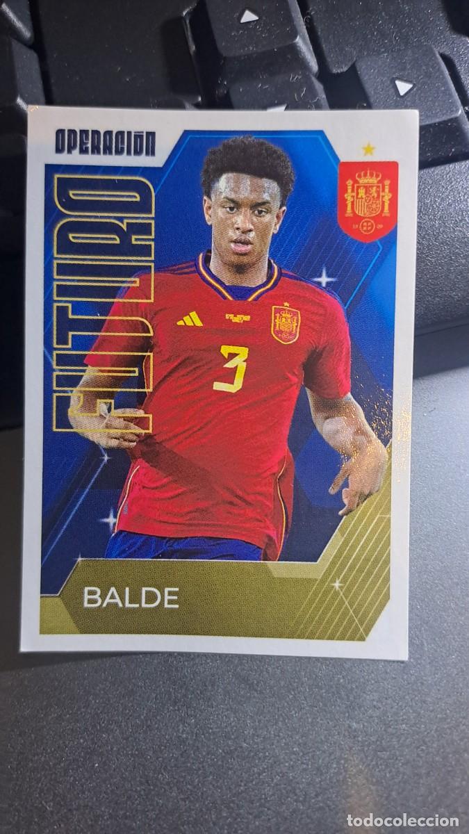 Coleccionismo cromos antiguos: CROMO 65 BALDE 65 FUTURO VAMOS SELECCION 65 SELECCION ESPA&Ntilde;OLA ESPA&Ntilde;A EURO 2024 CARREFOUR PANINI