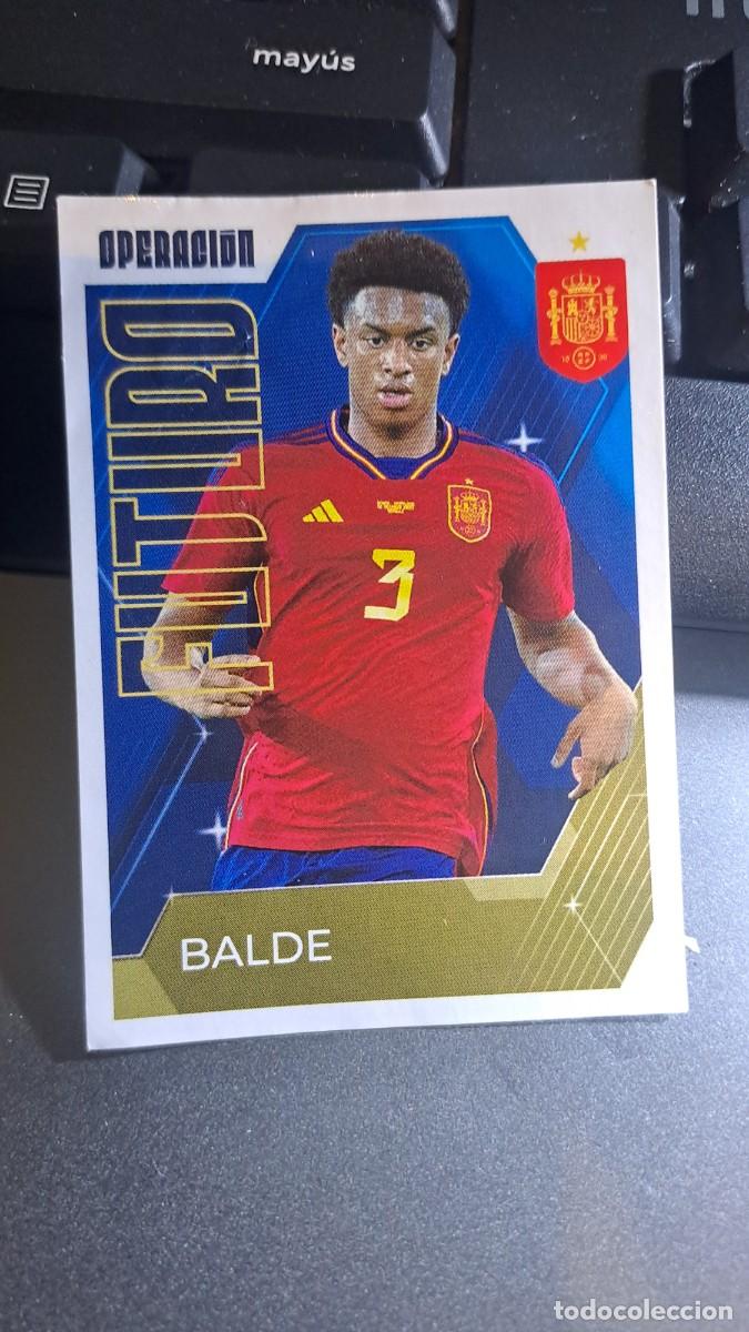 Coleccionismo cromos antiguos: CROMO 65 BALDE 65 FUTURO VAMOS SELECCION 65 SELECCION ESPA&Ntilde;OLA ESPA&Ntilde;A EURO 2024 CARREFOUR PANINI