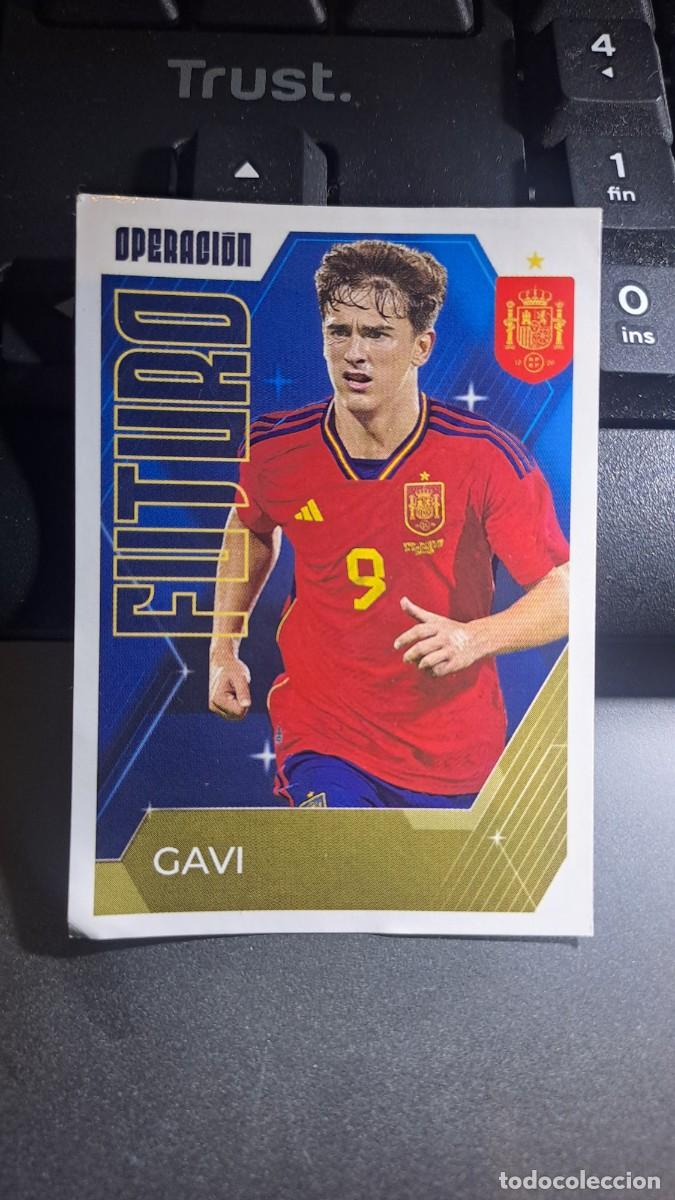 Coleccionismo cromos antiguos: CROMO 68 GAVI 68 FUTURO VAMOS SELECCION 68 SELECCION ESPA&Ntilde;OLA ESPA&Ntilde;A EURO 2024 CARREFOUR PANINI
