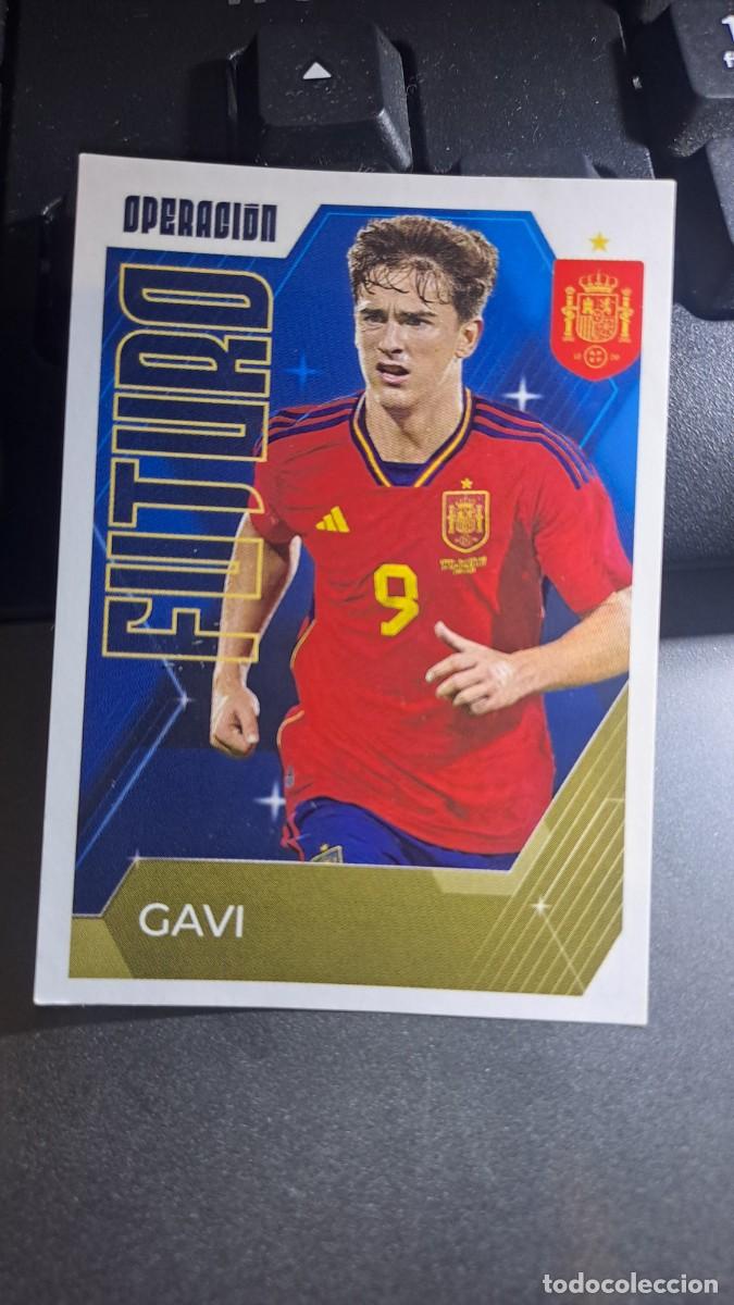 Coleccionismo cromos antiguos: CROMO 68 GAVI 68 FUTURO VAMOS SELECCION 68 SELECCION ESPA&Ntilde;OLA ESPA&Ntilde;A EURO 2024 CARREFOUR PANINI