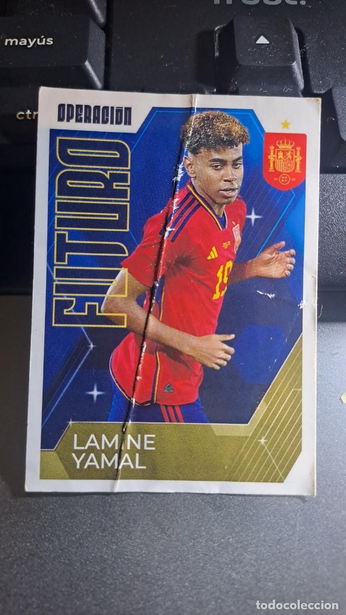 Coleccionismo cromos antiguos: CROMO 69 LAMINE YAMAL 69 FUTURO VAMOS SELECCION 69 SELECCION ESPA&Ntilde;OLA ESPA&Ntilde;A EURO 2024 CARREFOUR PA
