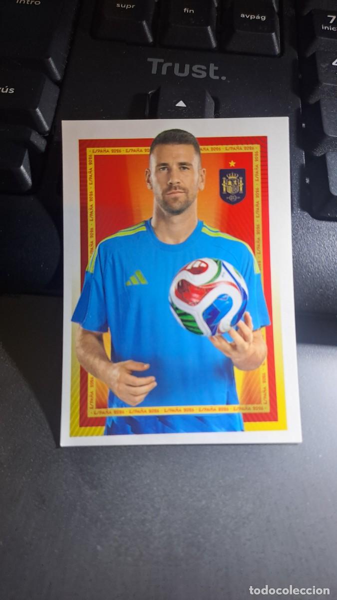 Coleccionismo cromos antiguos: CROMO UNAI SIMON 9 ESPA&Ntilde;A 2026 26 MUNDIAL SELECCION ESPA&Ntilde;OLA CARREFOUR PANINI NUNCA PEGADO