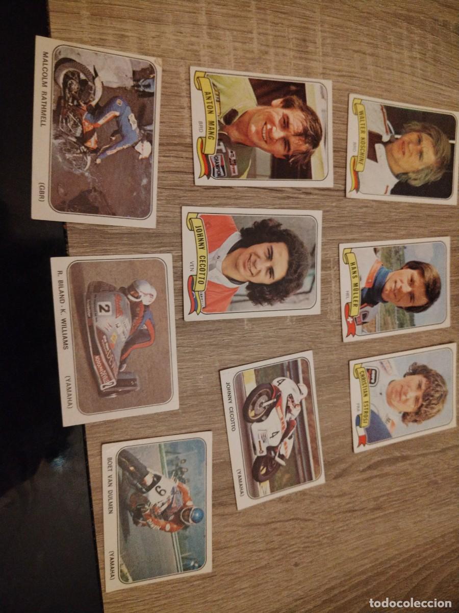 Coleccionismo cromos antiguos: Moto sport- lote 9 cromos diferentes nuevos