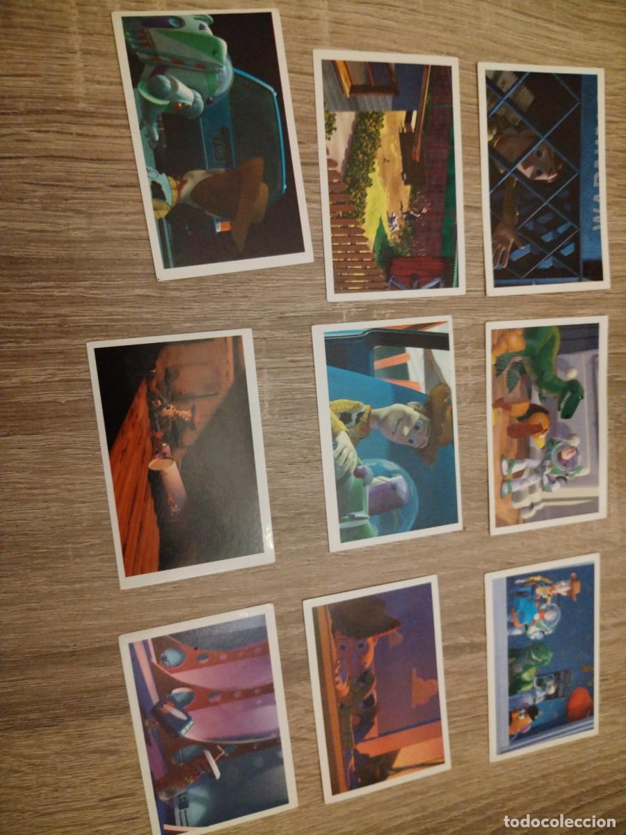 Coleccionismo cromos antiguos: Toy story- lote de nueve cromos diferente