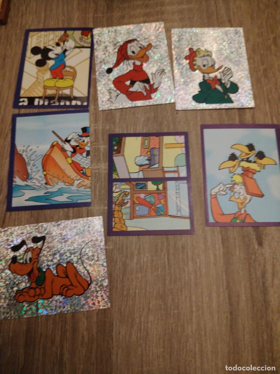 Coleccionismo cromos antiguos: Mickey & Donald- lote 7 cromos