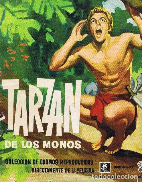 Coleccionismo cromos antiguos: LOTE DE CROMOS. CROMOS SUELTOS; 0,50 &euro;. TARZ&Aacute;N DE LOS MONOS. EDITORIAL ERCUS. BARCELONA, 1962.