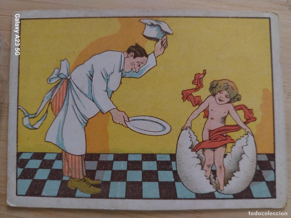 Coleccionismo cromos antiguos: HUEVOS NEVADOS CROMO 28 SIN PUBLICIDAD ORIGINAL ANTIGUO 11X8CMS