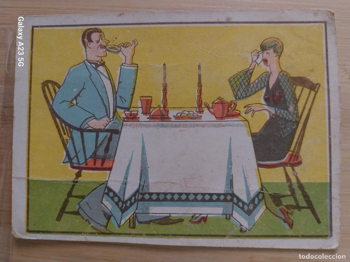 Coleccionismo cromos antiguos: ROSQUILLAS MODA RECETA CROMO 22 SIN PUBLICIDAD ORIGINAL ANTIGUO 11X8CMS
