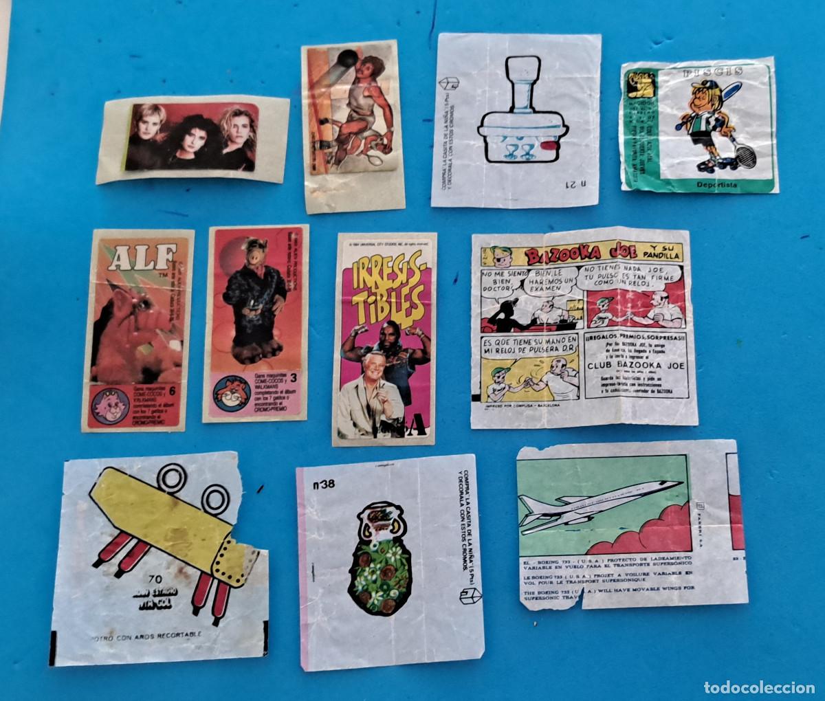 Coleccionismo cromos antiguos: CHICLES - LOTE DE CROMOS DE CHICLES