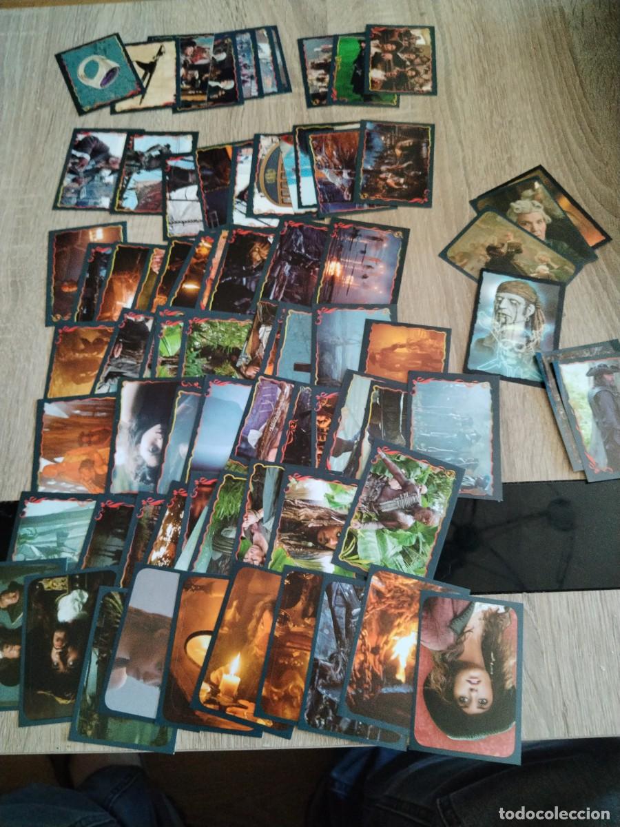 Coleccionismo cromos antiguos: Piratas del Caribe en mareas misteriosas