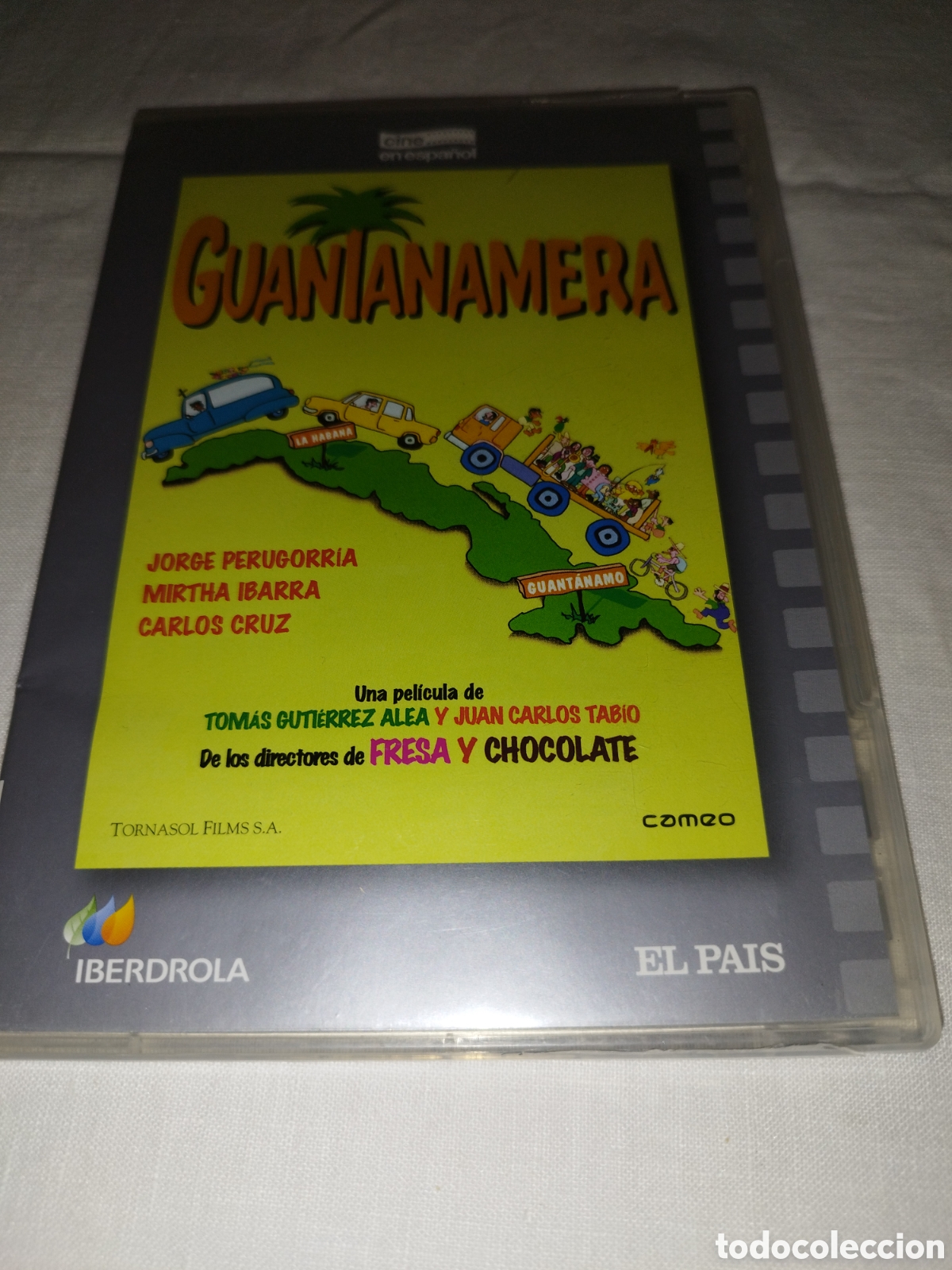 Coleccionismo cromos antiguos: DVD GUANTANAMERA.- EL PAIS - TORNASOL FILM, 2006.