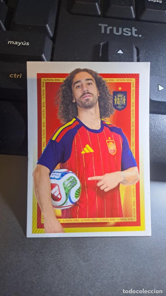 Coleccionismo cromos antiguos: CROMO CUCURELLA 27 ESPA&Ntilde;A 2026 26 MUNDIAL SELECCION ESPA&Ntilde;OLA CARREFOUR PANINI NUNCA PEGADO