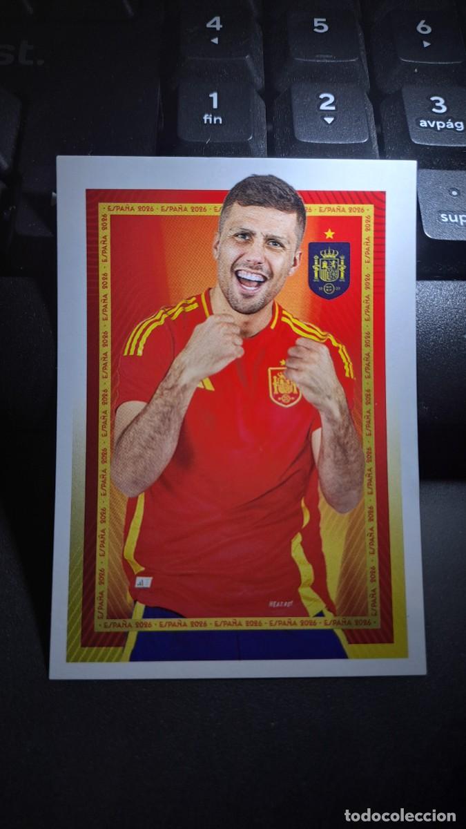 Coleccionismo cromos antiguos: CROMO RODRI 31 RODRIGO ESPA&Ntilde;A 2026 26 MUNDIAL SELECCION ESPA&Ntilde;OLA CARREFOUR PANINI NUNCA PEGADO