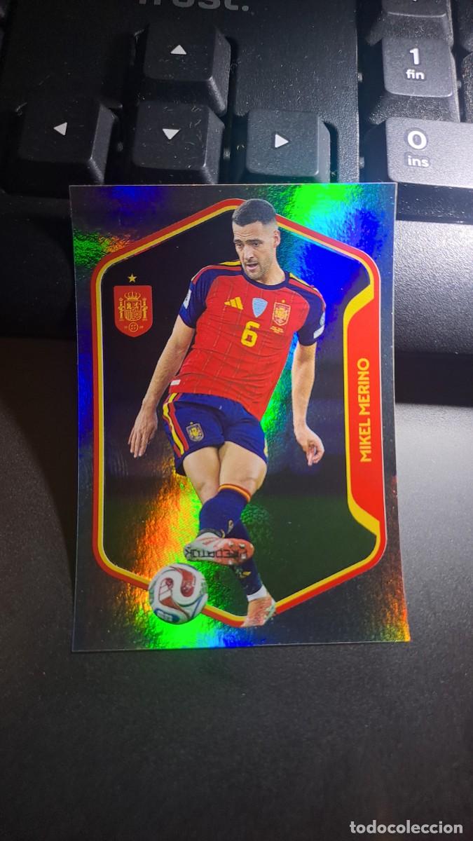 Coleccionismo cromos antiguos: CROMO MIKEL MERINO 42 ESPA&Ntilde;A 2026 26 MUNDIAL SELECCION ESPA&Ntilde;OLA CARREFOUR PANINI NUNCA PEGADO