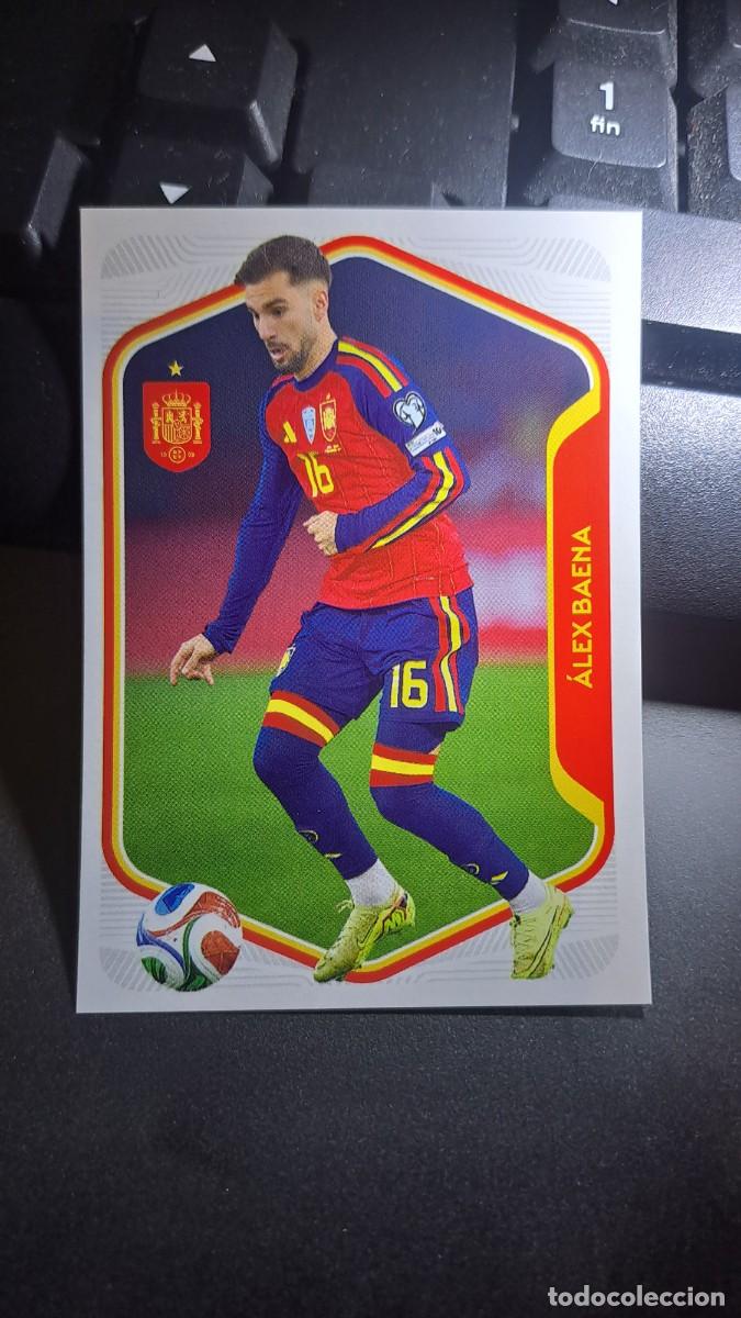 Coleccionismo cromos antiguos: CROMO ALEX BAENA 44 ESPA&Ntilde;A 2026 26 MUNDIAL SELECCION ESPA&Ntilde;OLA CARREFOUR PANINI NUNCA PEGADO